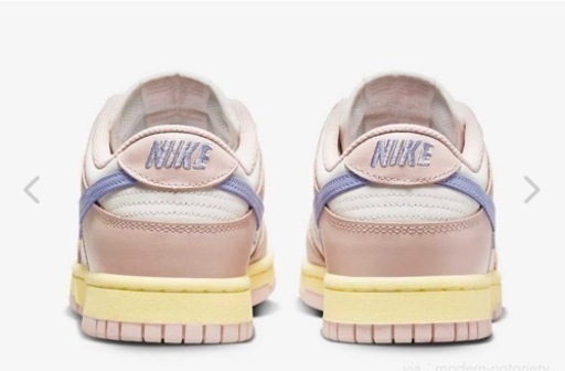 Nike WMNS Dunk Low ピンクオックスフォード 24.5