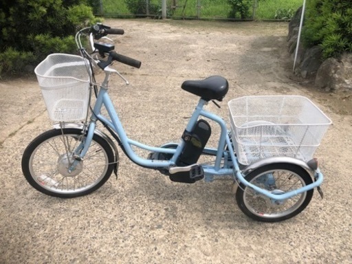電動アシスト三輪車
