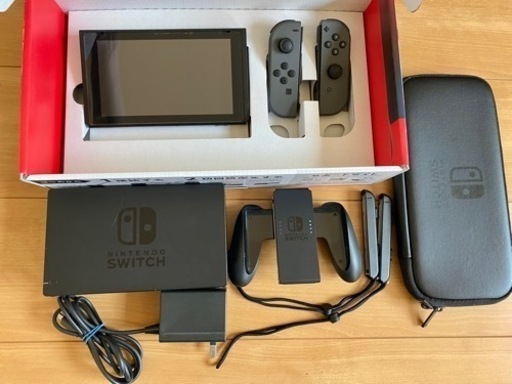 【2021年購入　箱あり】ニンテンドーSwitch(スイッチ) 一式＋ポータブルケース