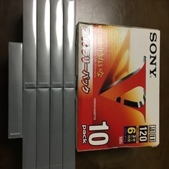最終価格・ Sony VHSテープ 未使用品 9本セット　「神戸...