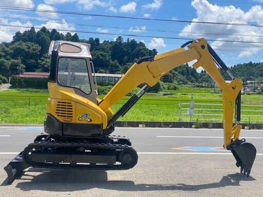【R-0067】ヤンマーB3-5B 小旋回　Σブーム 3tクラス ２wayパターン 倍速 全塗装済み　ミニ油圧ショベル　バックホー　ユンボ　茨城県