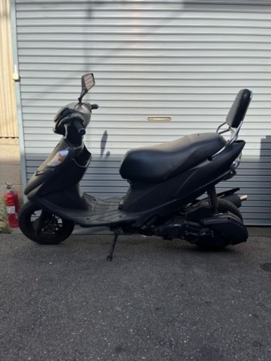 アドレスV125Gバックレストつき