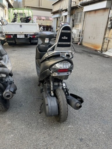 アドレスV125Gバックレストつき