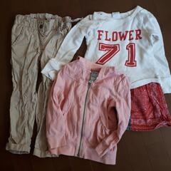 100～110㎝くらいの子供服3点