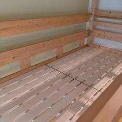 無料で保健所規定ゲストハウス用2段ベットの画像