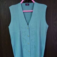 昭和レトロ　レディースサマーニット８