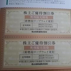 新穂高ロープウェイ運賃割引券