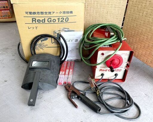スター電器 スズキッド 交流アーク溶接機 レッドゴー120 SSY-121R 50hz専用 100V/200V兼用型 通電のみOK 現状品 札幌市手稲区