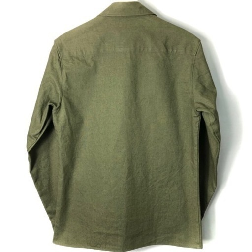 APC アーペーセー 長袖 シャツ ジャケット カーキ L フランス製 ヴィンテージ ビンテージ 希少 正規品 古着 カジュアル ウェ