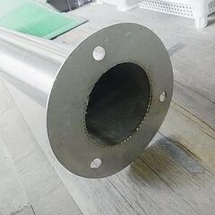 セール中につき、通常特価8,778円より半額の4,389円!　ステンレスポール　Teikin　帝金　車止め　バリカー　ピラー型　ベースプレート付きの画像