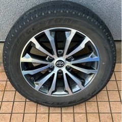 トヨタ ランドクルーザープラド 150後期 純正19インチ 4本セット
