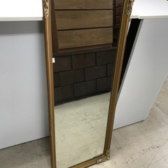 取引場所　南観音　2208-045 木製アンティークミラー