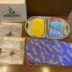 未使用　アウトドア　テーブル　カトラリー　クッション