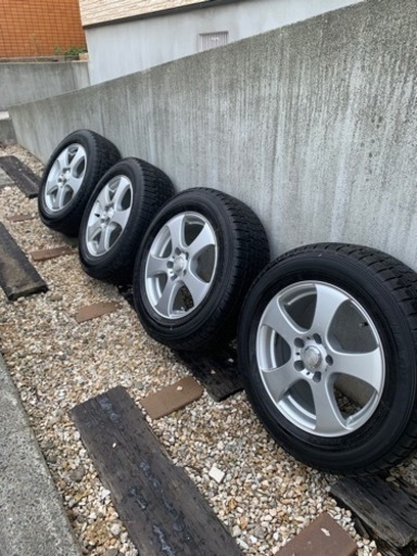 スタッドレス、アルミホイール4本セット205/65/16