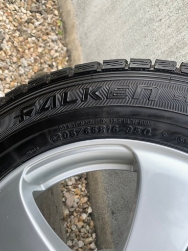スタッドレス、アルミホイール4本セット205/65/16