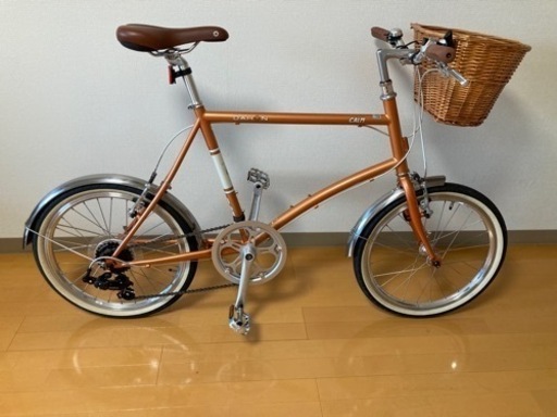 ダホン　ミニベロ　お洒落自転車　ほぼ新車