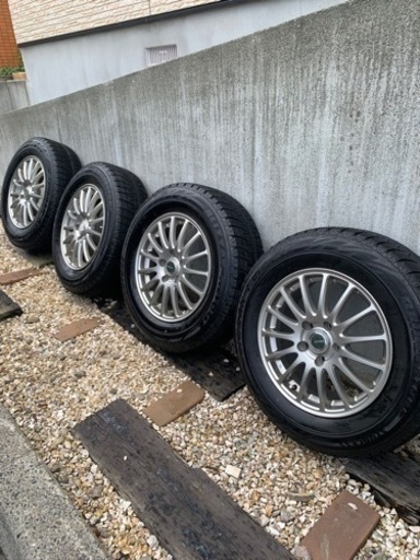 スタッドレス、アルミホイール4本セット215/65/16