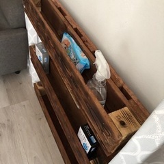 廃材リサイクル棚の画像