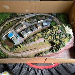 Ｎゲージ鉄道模型ジオラマ模型（価格はいくらでもかまいません）