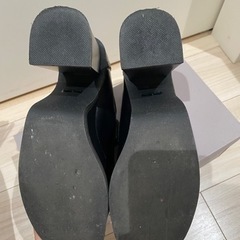 【EMODA】厚底ローファー　ブラック　Lサイズの画像