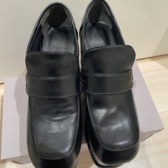 【EMODA】厚底ローファー　ブラック　Lサイズ