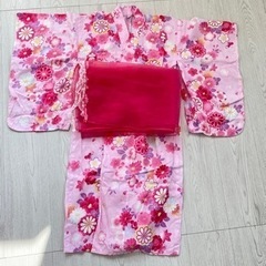 女の子　浴衣