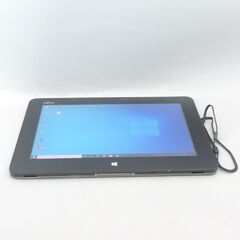 保証付 中古良品 WiFi有 10.1型 タブレット 富士通 ARROWS Tab Q555/K32 Atom 4GB 無線 Bluetooth カメラ Windows10 Office 即使用可の画像