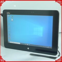 保証付 中古良品 WiFi有 10.1型 タブレット 富士通 A...