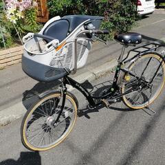 自転車　非電動　子供乗せ　前乗せ
