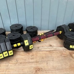 【中古】バーベルセット