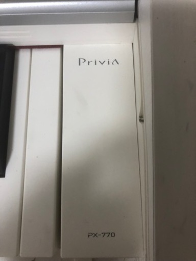 電子ピアノ CASIO カシオ Privia PX-770WE 白 ホワイト