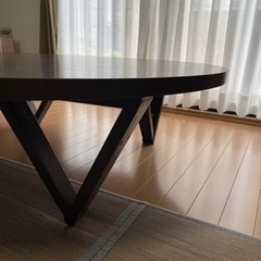 [無料]丸型センターテーブル　国産　コスガ