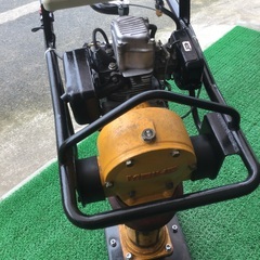 転圧機　タンピング　ランマー　明和ss 下板　新品に交換済み　動作品の画像