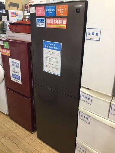 【安心1年保証付】SHARP 2ﾄﾞｱ冷蔵庫  2021年製 【ﾄﾚﾌｧｸ桶川店】
