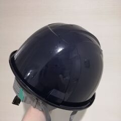 【美品】中学生時代の避難用ヘルメット💕頭囲53cm〜62cm！ネイビー！の画像