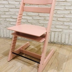 ストッケ STOKKE トリップトラップ　希少　ピンク　新品箱入