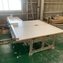 木工機械　胴切り　200V中古の画像