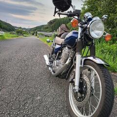SR400 香り ファイナルエディション タイヤ/ホイールセット 走行