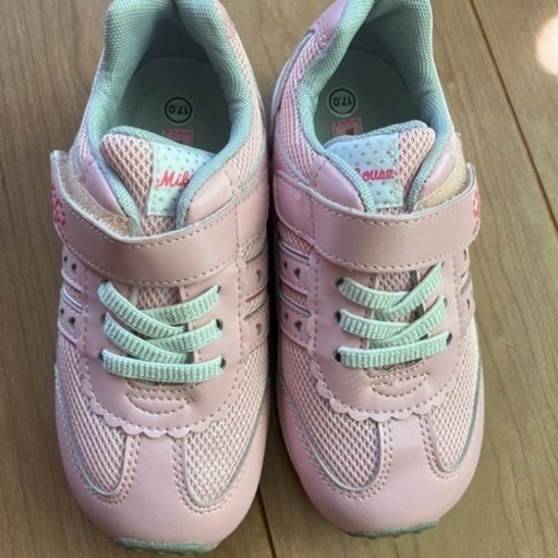 新品　ミキハウス　スニーカー