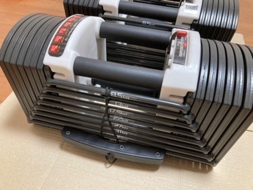 ダンベル 可変式 40kg 2個セット 可変式ダンベル アジャスタブルダンベル 重量調節 3 - 40.5kg 27段階 ダンベルセット