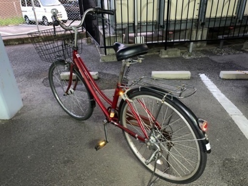【明日迄】中古ギア付き自転車5,000円