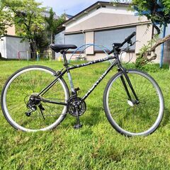 クロスバイク ブラック 26インチ 21段変速TONE引き取り限定 クロスバイク ブラック 26インチ 21段変速TONE引き取り限定 クロス