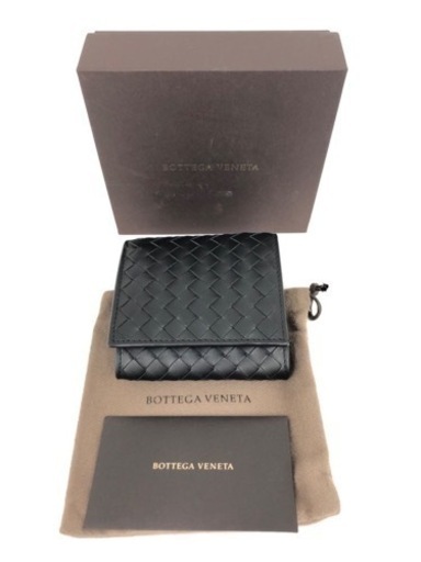 ボッテガヴェネタ　イントレチャート　コンパクトウォレット　未使用展示品