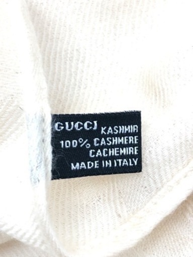 グッチ　GUCCI　ストール　ショール　100%カシミヤ