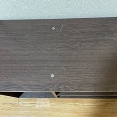 木製テレビボードの画像