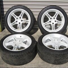 美品　ヨコハマ　ＡＶＳ　ＶＳ５　１７インチアルミホイール　Ｓ１４の画像