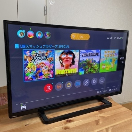 新品TV台付き!! TOSHIBA 東芝 REGZA 40型 40S8 デジタルハイビジョン