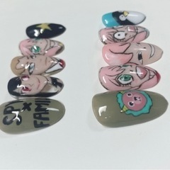 痛ネイル　ネイルチップ♡ 送料込の画像