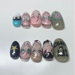 痛ネイル　ネイルチップ♡ 送料込の画像