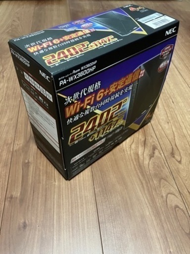 wi-fiルーター　pa‑wx3600hp （新品）